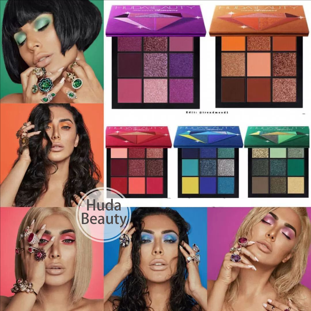 Huda Beauty 9 Color Palette Di - Huda Beauty Makeup Kit บทวิจารณ์และราคา