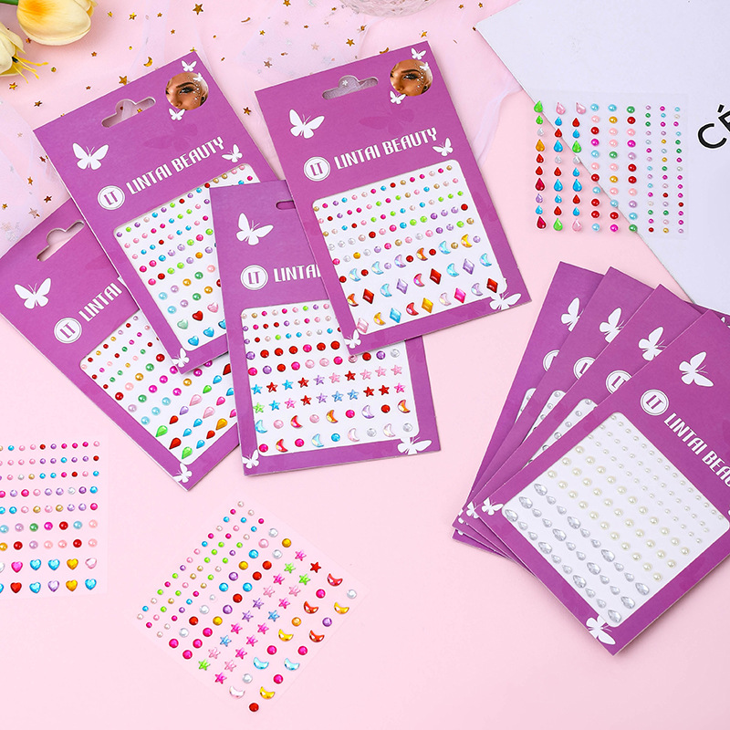 Hot Selling Face Gems Stickers - Beauty & Makeup Katia Di Paola บทวิจารณ์และราคา