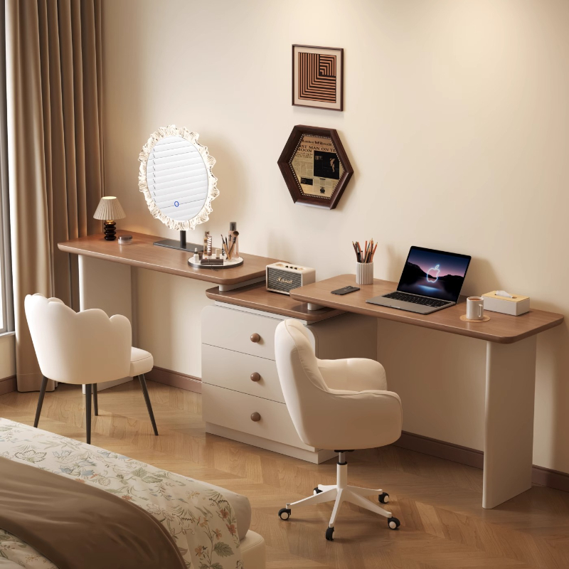 Large Beauty Vanity Table Bedr - Beauty Without Makeup บทวิจารณ์และราคา