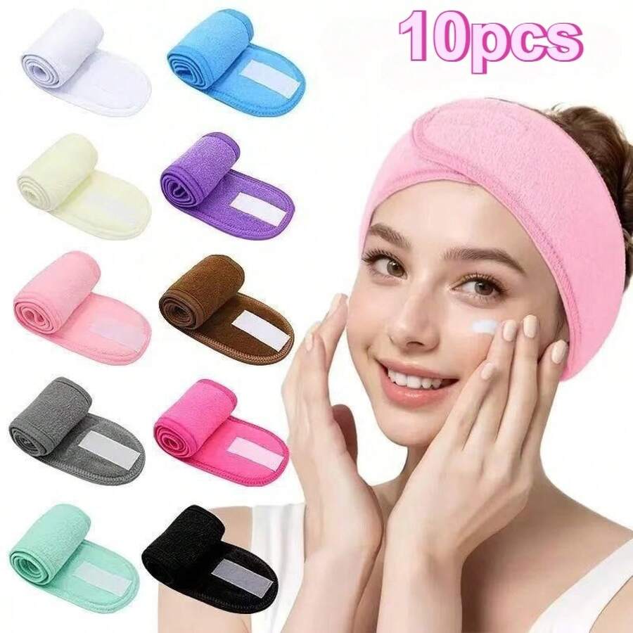 Soft Towel Fabric Headbands Se - Beauty Makeup Fashion บทวิจารณ์และราคา