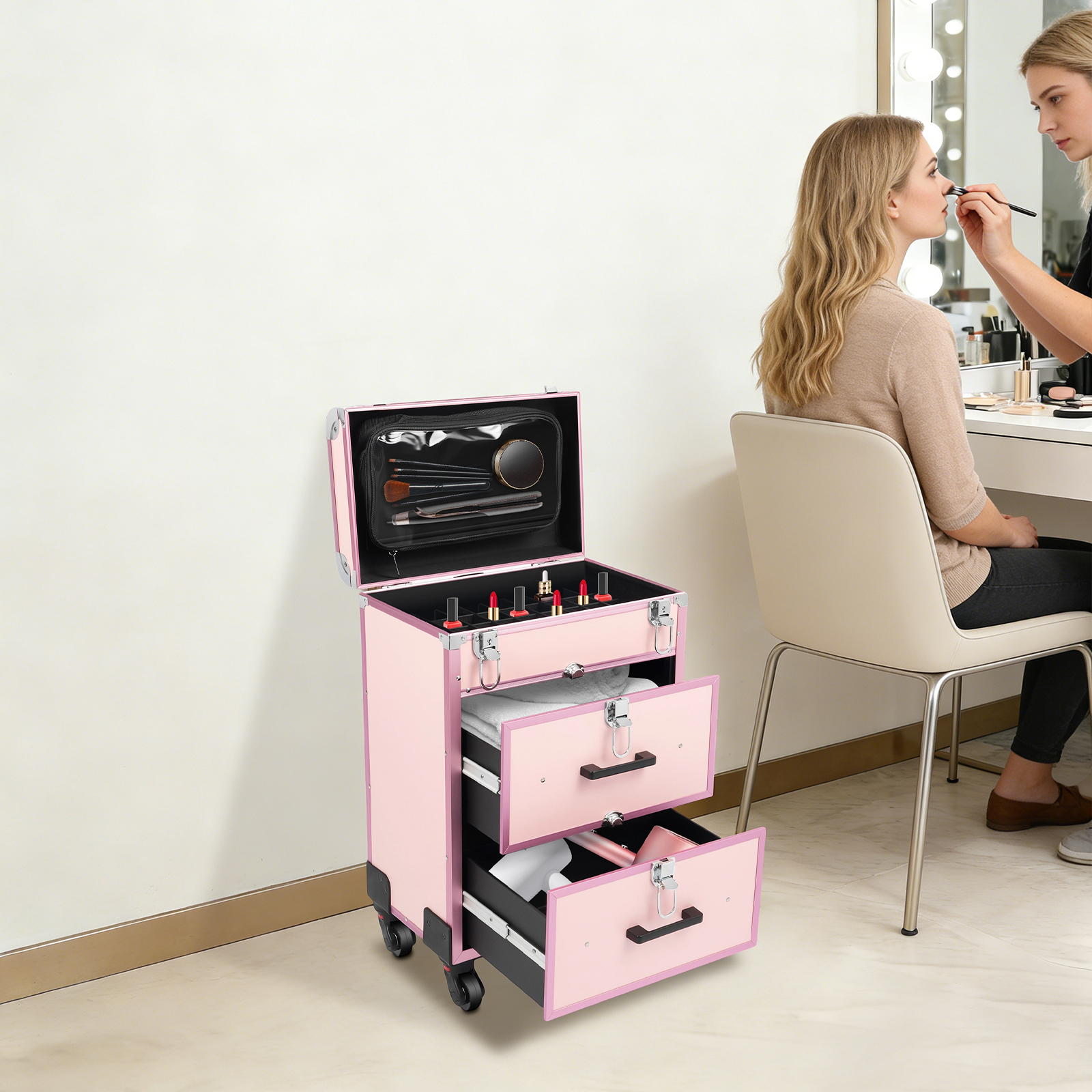 Bymaocar 40 Grids Makeup Train - Beauty & Makeup Katia Di Paola บทวิจารณ์และราคา