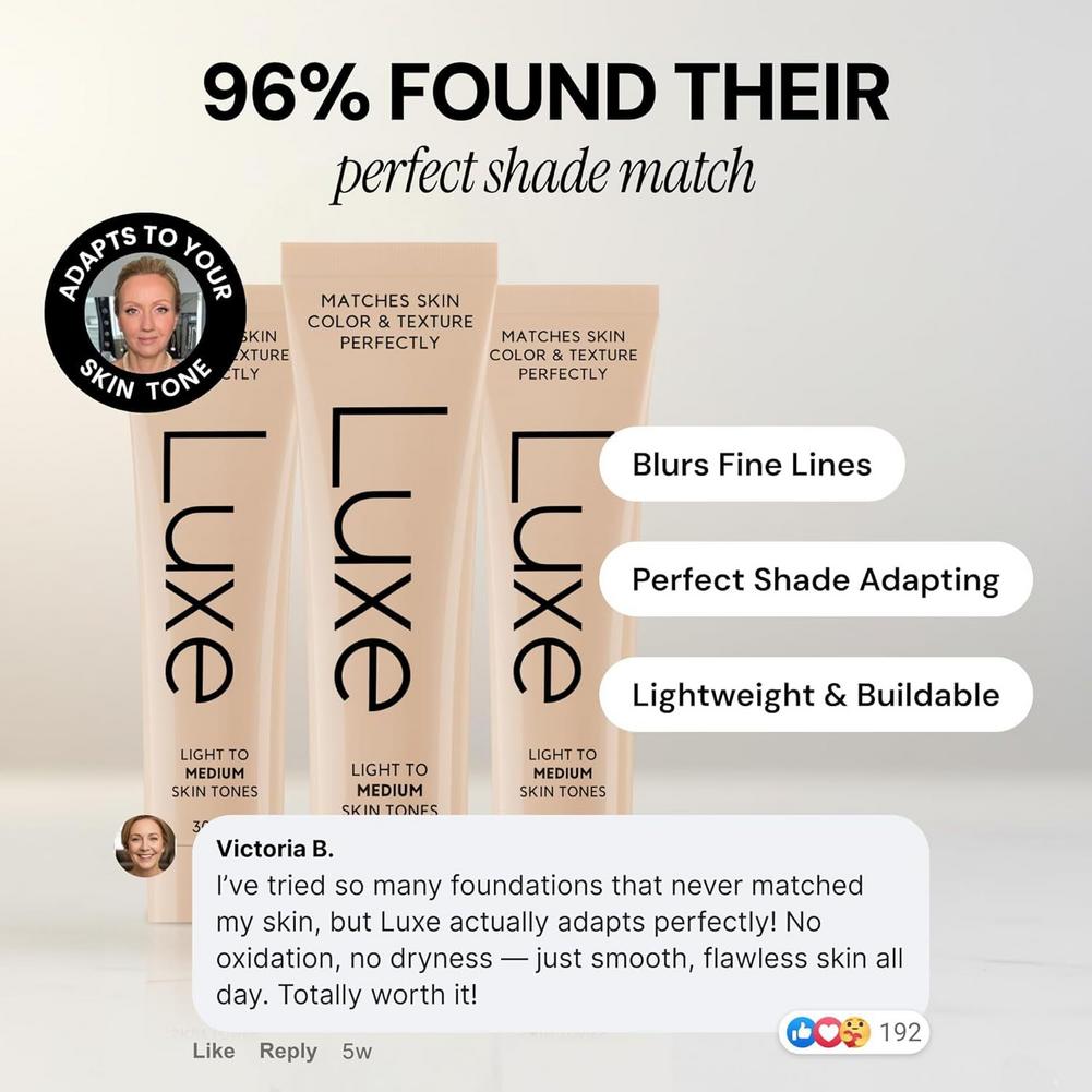 Luxe Color Changing Liquid Fou - Concealer Full Coverage บทวิจารณ์และราคา