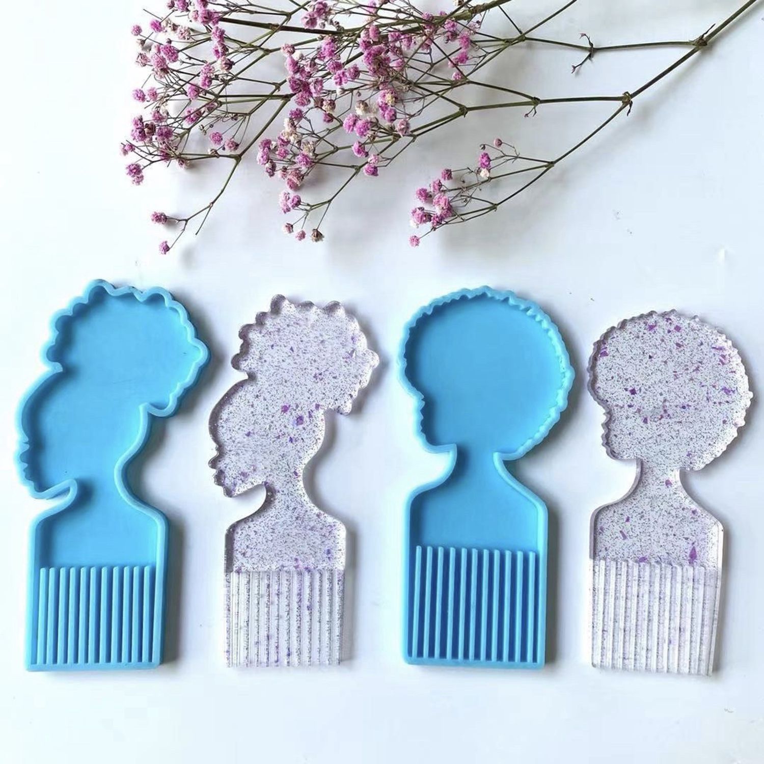 ABQR Afro Female Hair Pick Com - Beauty & Makeup Katia Di Paola บทวิจารณ์และราคา